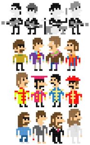 Eicones beatles perles a repasser hama