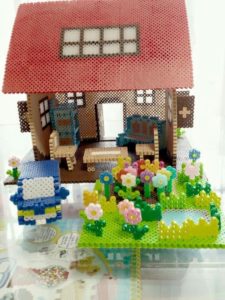 Maison perles a repasser 3d hama