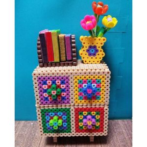 Meuble maison poupee perles a repasser hama