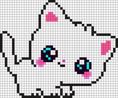 Chat mignon perles a repasser hama