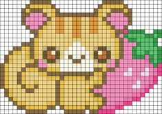 Ecureuil perles a repasser kawaii hama