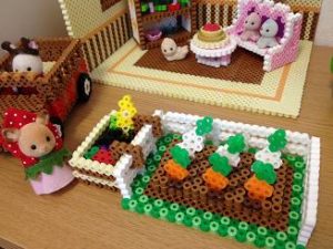 170106 diy sylvanian perles a repasser hama potager 3d