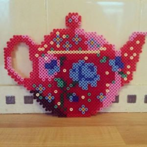 Theiere perles a repasser hama dinette coaster daveandsiriwins