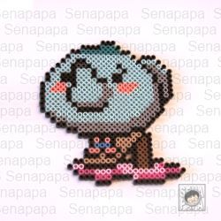 Theiere perles a repasser hama dinette coaster kawaii 2
