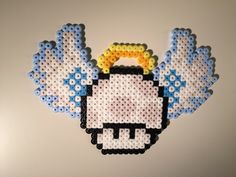 Ange perles a repasser hama mario noel champignon