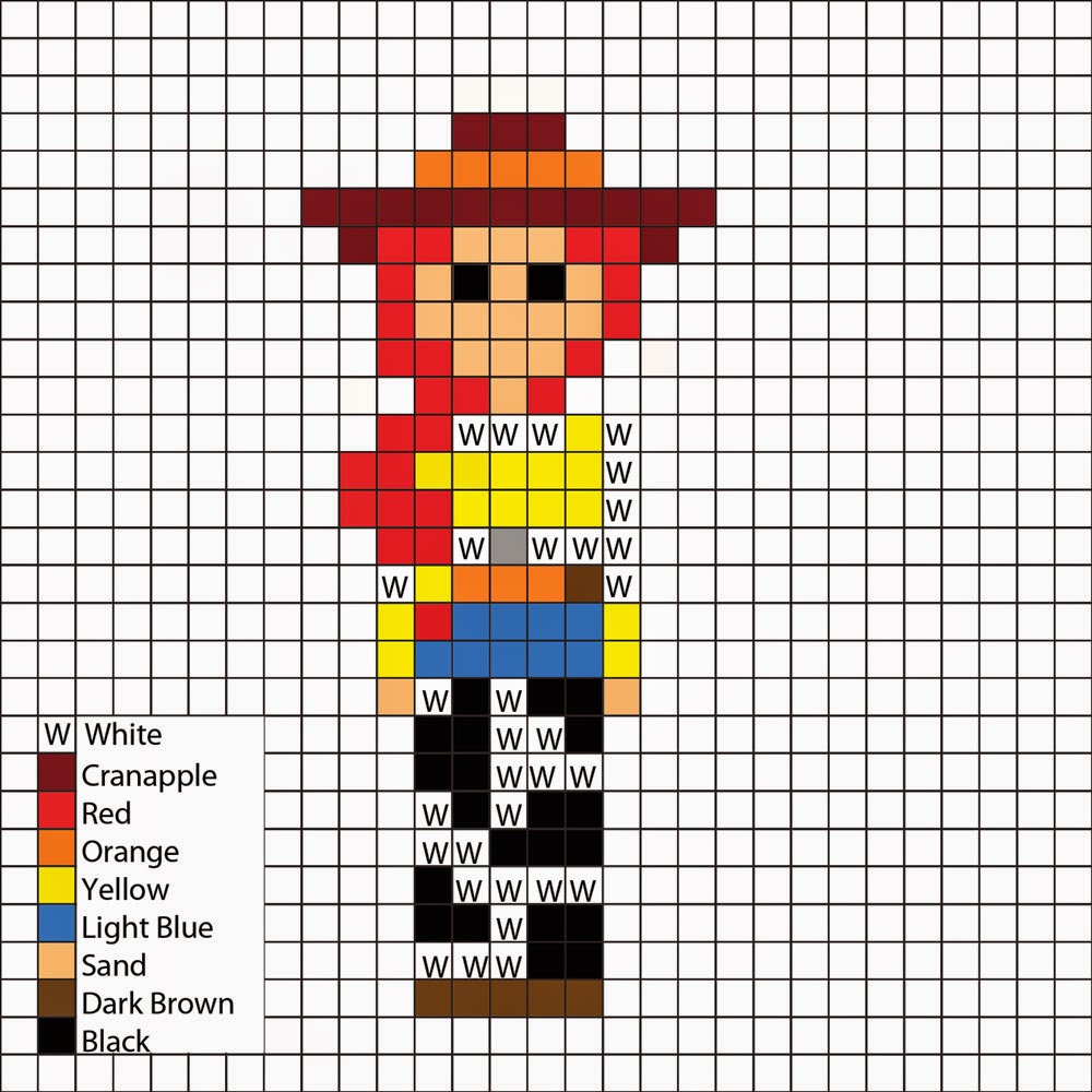 Jessie toy story perles a repasser hama