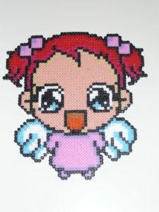 Ange kawaii perles a repasser hama noel
