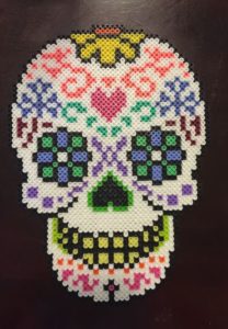 Mexican skull perles a repasser hama