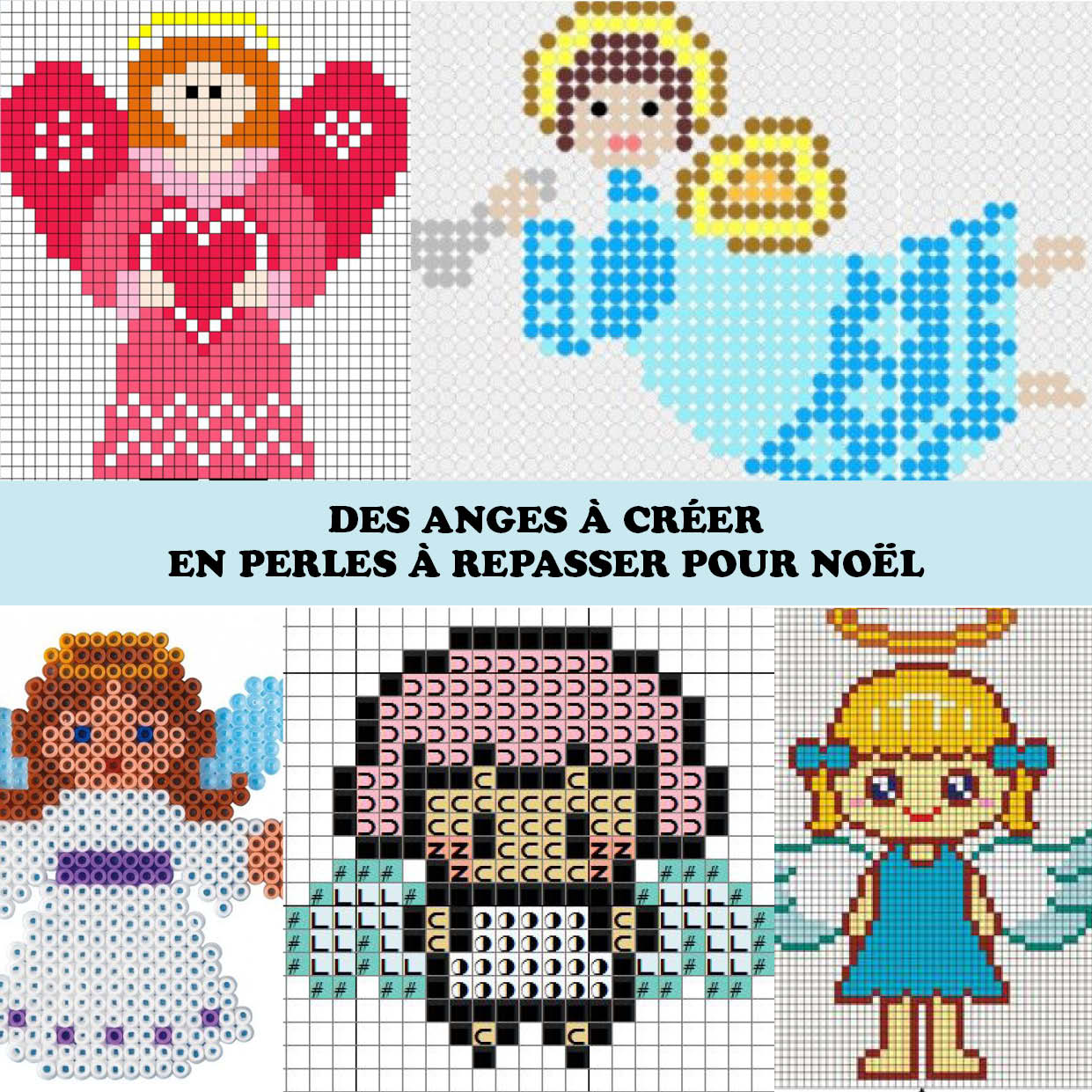 Inspiration : des paniers suédois à tisser en perles Hama
