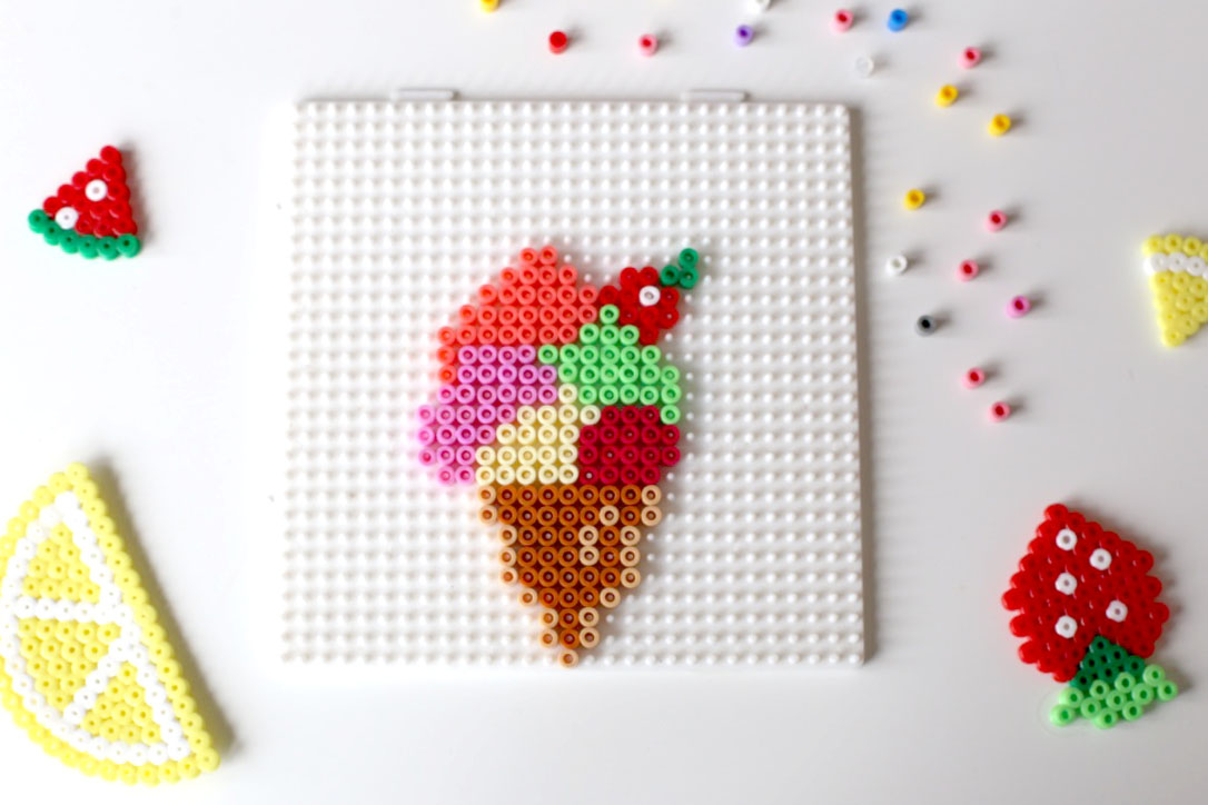 Glace perles a repasser hama