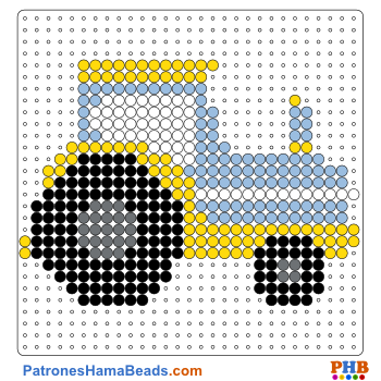 170104 tracteur perles a repasser hama ferme
