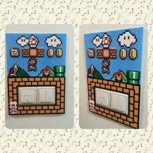 170219 mario bros perles a repasser hama cadre interrupteur