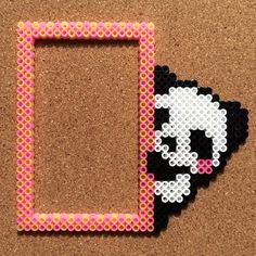 170219 panda kawaii perles a repasser hama cadre interrupteur decoration
