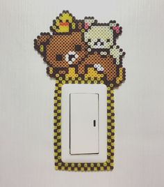 170219 rilakuma perles a repasser hama prise interrupteur