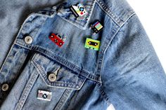 Perles a repasser hama badges pins vintage