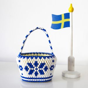 Panier suedois perles a repasser hama hejsan goods