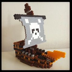 170406 bateau pirate 3d perles a repasser hama