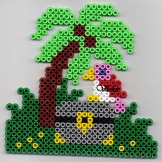 170407 perroquet tresor pirate perles a repasser hama
