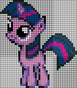 Petit poney perles a repasser