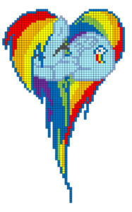 171021 rainbow dash heart pattern by indidolph hama