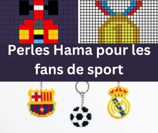 Top 10 des modèles de perles Hama pour les fans de sport