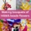 Create flower bouquets with Hama ironing beads