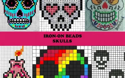 Infernal skulls to create with Hama beads