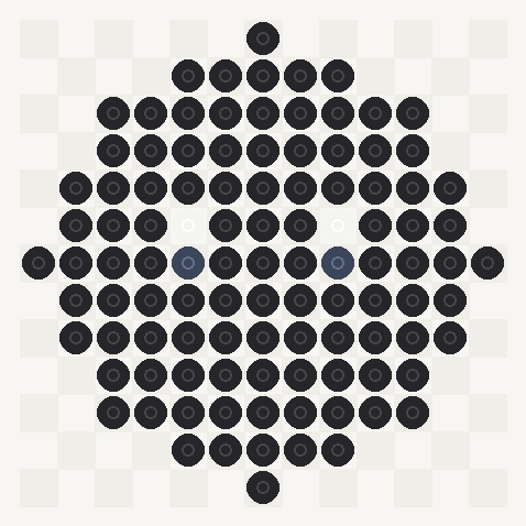 Grille maison perles Hama — Une noiraude toute simple à perler