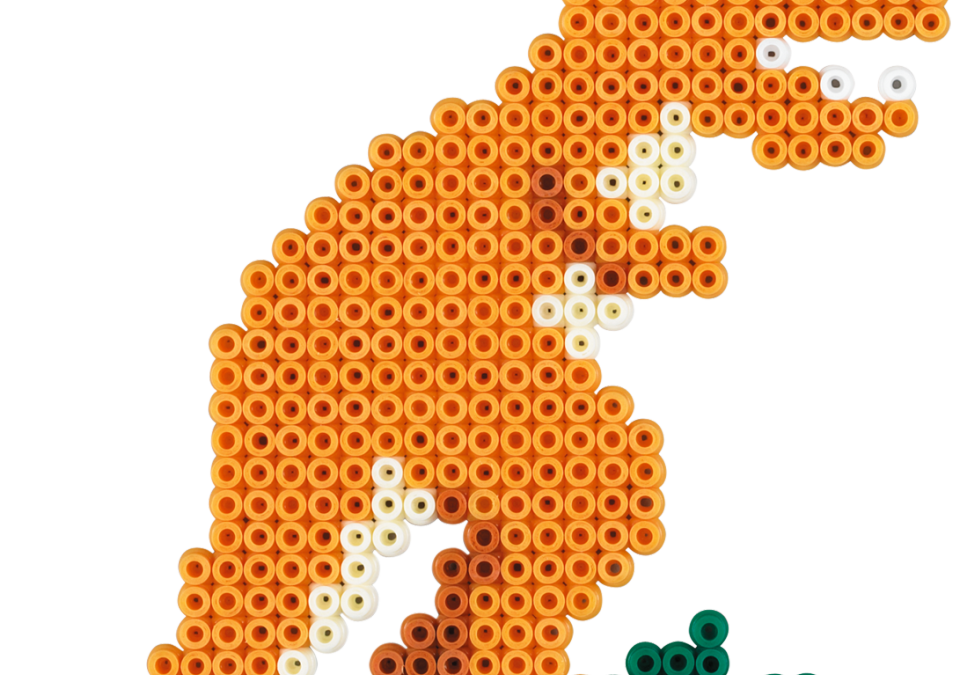 Dinosaures en perles à repasser : notre sélection préhistorique préférée