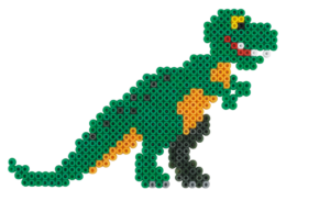 Dinosaures en perles à repasser : notre sélection préhistorique préférée
