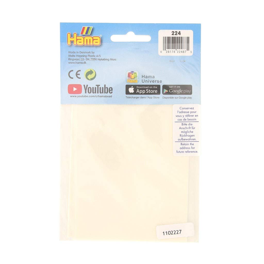 Papier à repasser Hama — Compatible perles Mini, Midi et Maxi (feuilles)