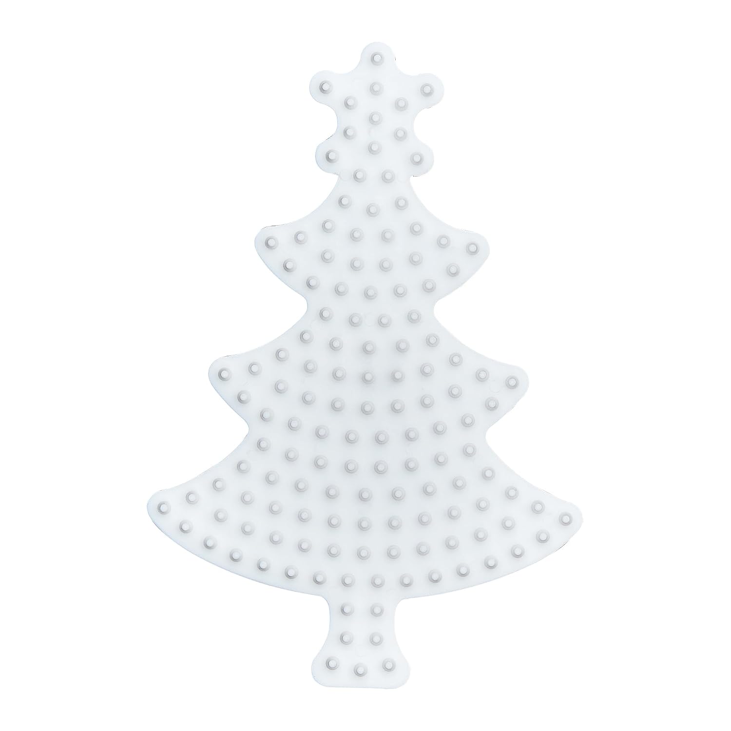 Plaque à repasser Hama Midi — Sapin de Noël, blanche (compatible perles Ø 5 mm)