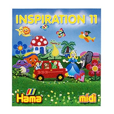 Livre d'inspiration Hama n°11 — 64 pages de modèles pour perles Midi (399-11)