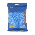 Perles à repasser Hama Midi — sachet de 3 000 perles, bleu pastel (réf. 201-46)
