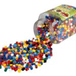 Perles à repasser Hama Maxi — Pot de 2 300 perles assorties (8587)