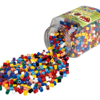 Perles à repasser Hama Maxi — Pot de 2 300 perles assorties (8587)