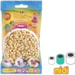 Perles à repasser Hama Midi (Ø 5 mm) — Sachet de 1 000 perles Beige (n°27)