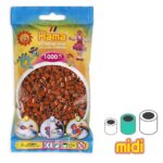 Perles à repasser Hama Midi — Caramel, sachet de 1000 perles (n°20)