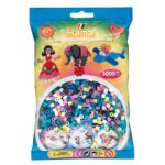Perles à repasser Hama Midi (Ø 5 mm) — Sachet de 3 000 perles, 11 couleurs (201-69)