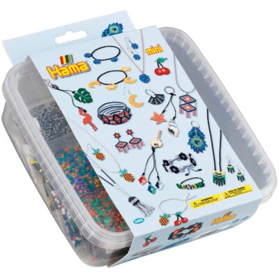 Perles à repasser Hama Mini (Ø 2,5 mm) — Coffret perles et plaques (réf. 5403)