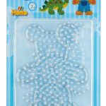 Perles à repasser Hama Maxi — Blister 2 plaques ourson et dinosaure