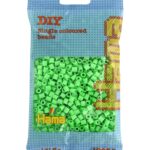 Perles à repasser Hama Midi — sachet d'environ 1000 perles vert pastel