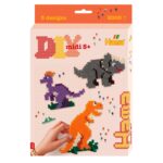 Perles à repasser Hama Midi (Ø 5 mm) — Boîte « Le monde des dinosaures » (3434)
