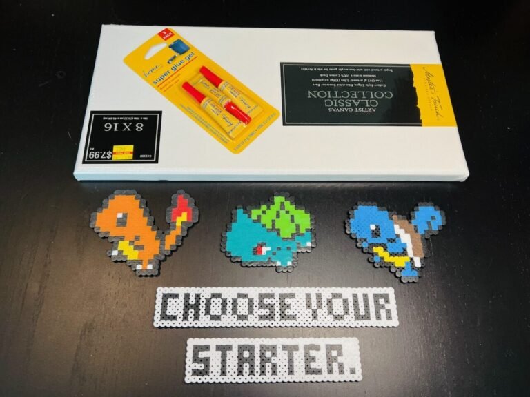 Pokémon assortis en perles a repasser Hama