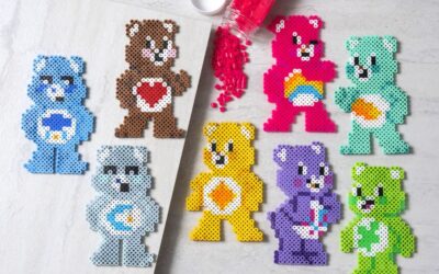 Dessins animés en perles à repasser : nos héros du petit écran à recréer avec les enfants
