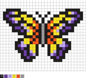 Papillons en perles à repasser : plus de 10 modèles colorés à créer avec les enfants