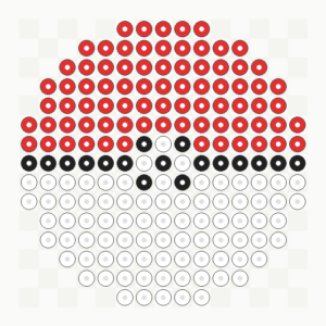 Grille maison pokeball