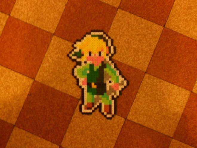 Personnage Final Fantasy en perles Hama