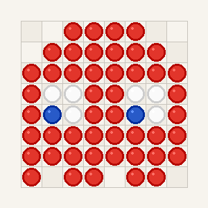 Grille fantome Pac-Man en perles