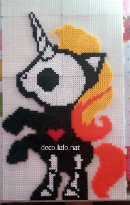 Hdp 5 licorne hama